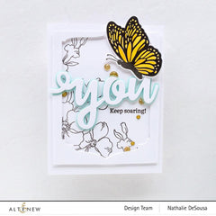 EXP Factors Stencil Mini Butterfly Simple Coloring Stencil