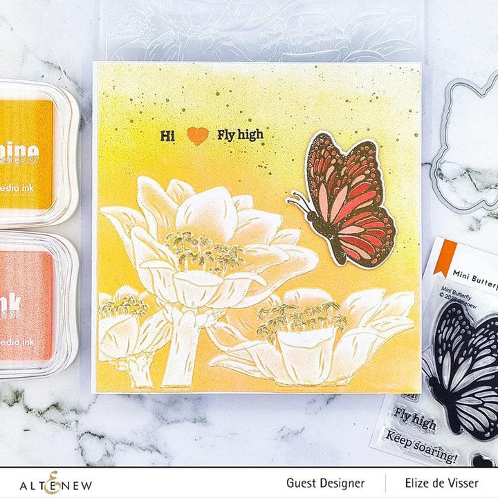 EXP Factors Stencil Mini Butterfly Simple Coloring Stencil