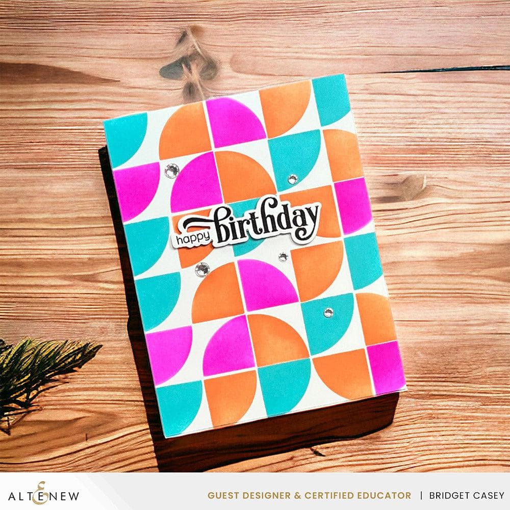 Modern Circles Builder Stencil Set (3 in 1)