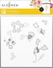 EXP Factors Stencil Morning Blooms Simple Coloring Stencil Set (2 in 1)