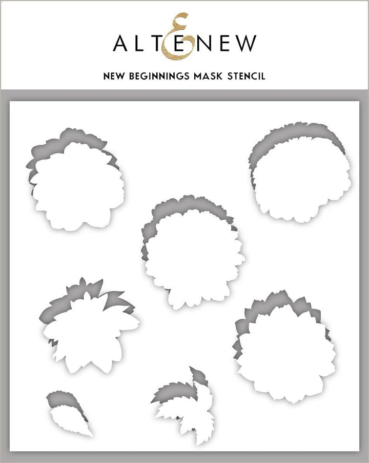 Photocentric Stencil New Beginnings Mask Stencil