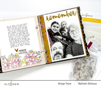 EXP Factors Stencil Paint-A-Flower: Camellia Simple Coloring Stencil Set (3 in 1)