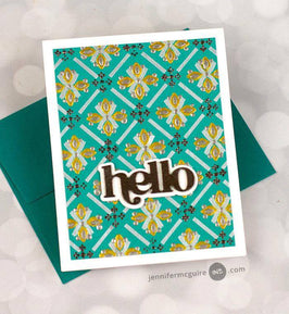 Patterned Petals Stencil Set (4 in 1)