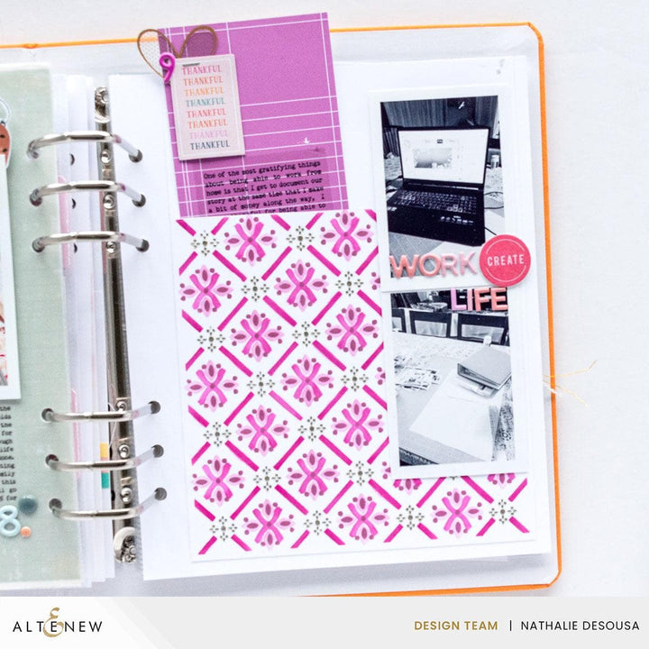 Patterned Petals Stencil Set (4 in 1)