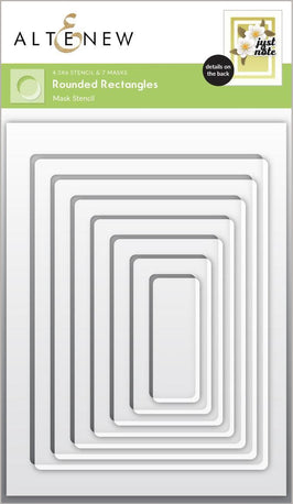 Rounded Rectangles Masks Stencil