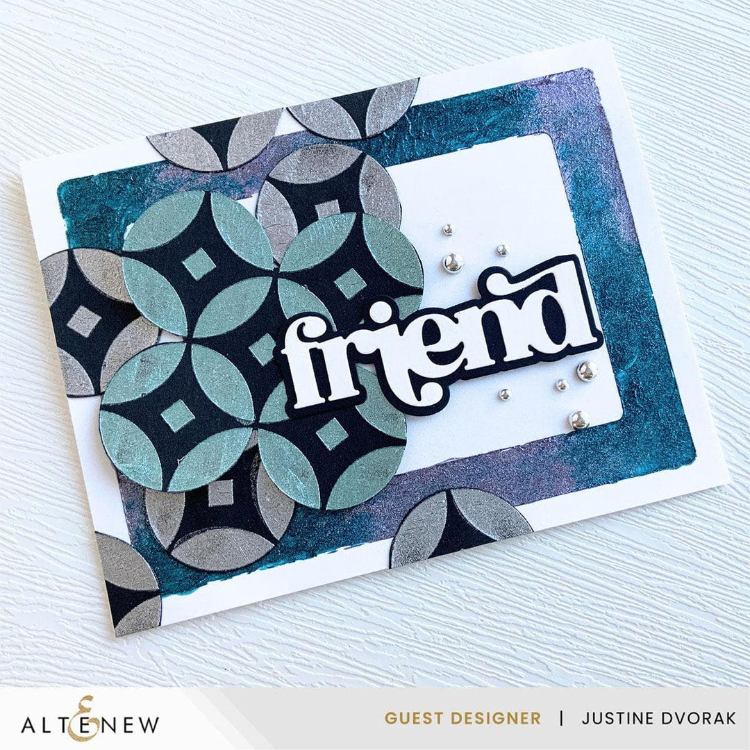 Rounded Rectangles Masks Stencil