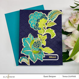 Photocentric Stencil Scalloped Ornaments Simple Coloring Stencil Set (2 in 1)