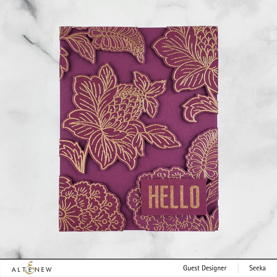 Photocentric Stencil Scalloped Ornaments Simple Coloring Stencil Set (2 in 1)