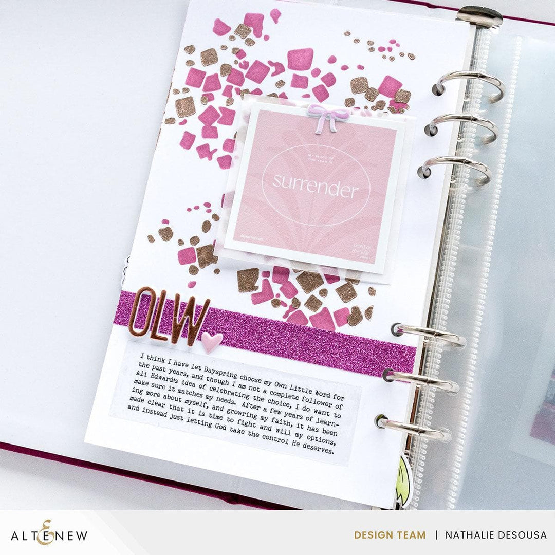 Scattered Tiles Builder Stencil Set (2 in 1)