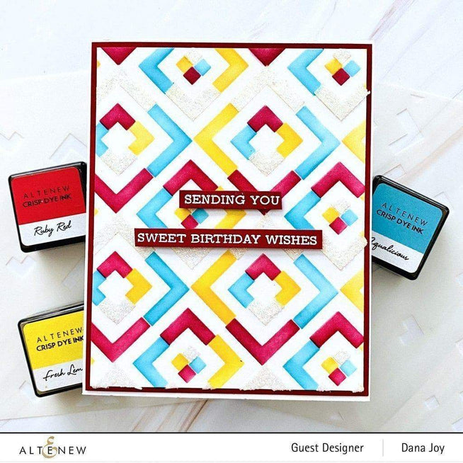 Photocentric Stencil Shattered Cubes Builder Stencil Set (2 in 1)