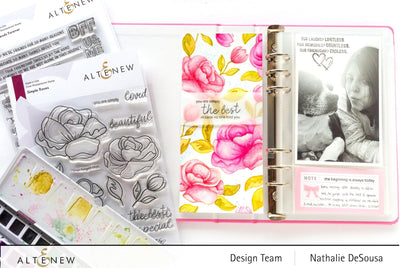 Photocentric Stencil Simple Roses Mask Stencil