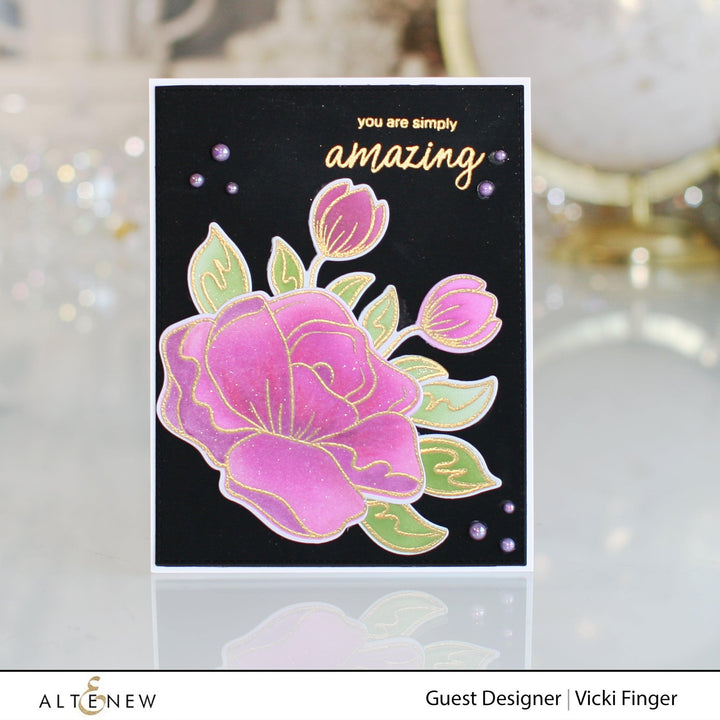 Photocentric Stencil Simple Roses Mask Stencil