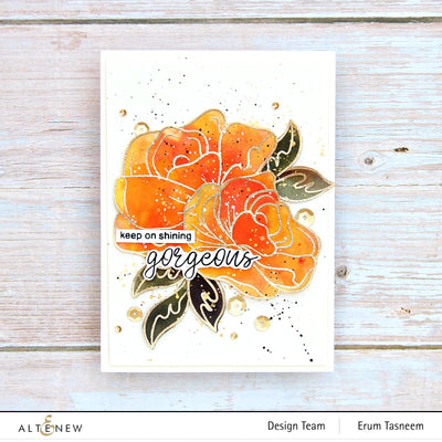 Photocentric Stencil Simple Roses Mask Stencil