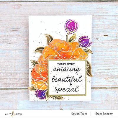 Photocentric Stencil Simple Roses Mask Stencil