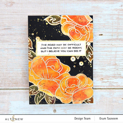 Photocentric Stencil Simple Roses Mask Stencil