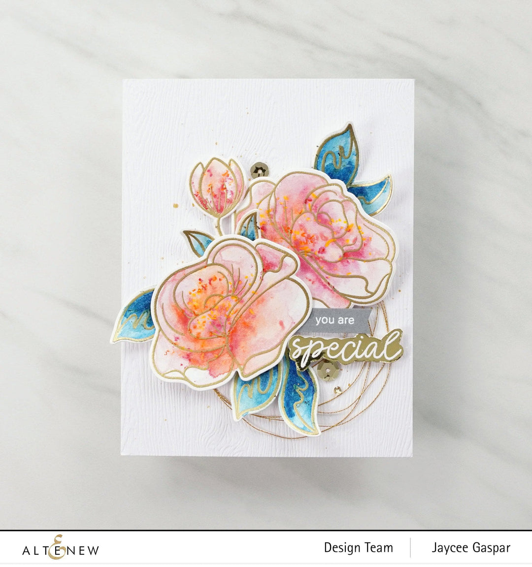 Photocentric Stencil Simple Roses Mask Stencil