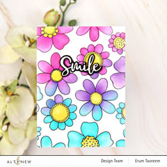 EXP Factors Stencil Sixties Sunshine Simple Coloring Stencil Set (3 in 1)