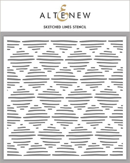 Photocentric Stencil Sketched Lines Stencil