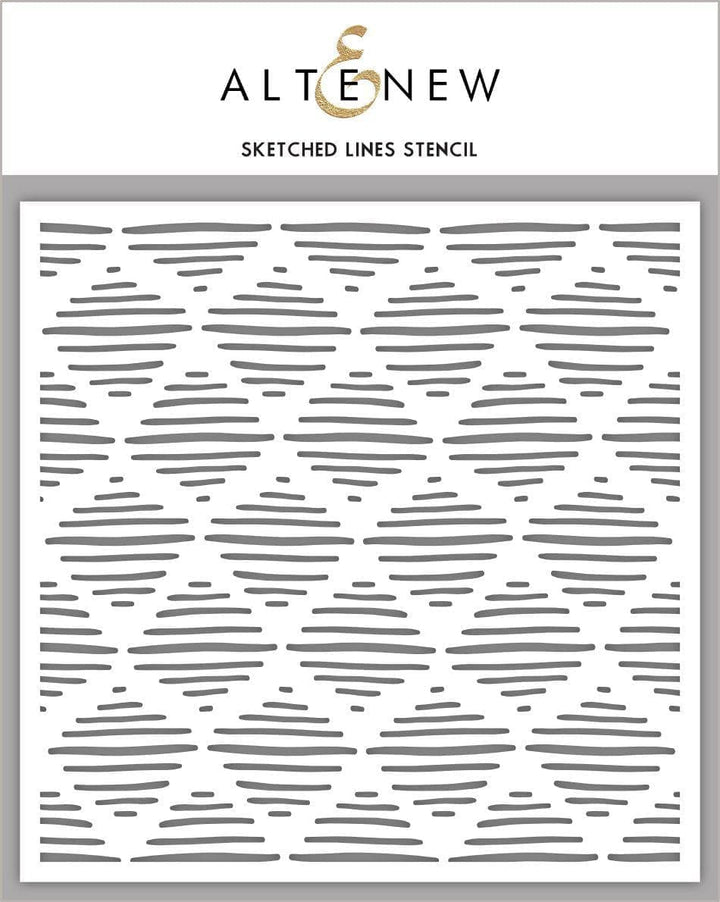 Photocentric Stencil Sketched Lines Stencil