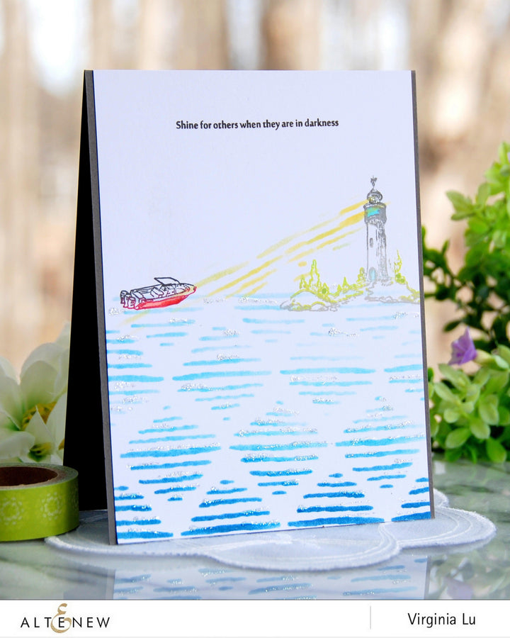 Photocentric Stencil Sketched Lines Stencil