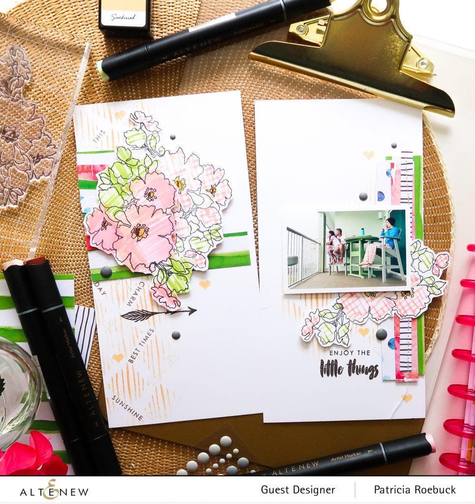 Photocentric Stencil Sketched Lines Stencil