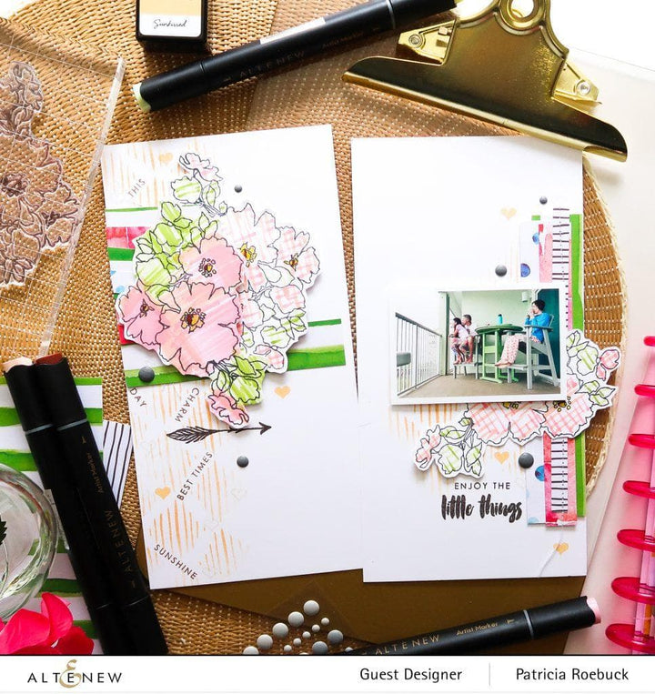 Photocentric Stencil Sketched Lines Stencil