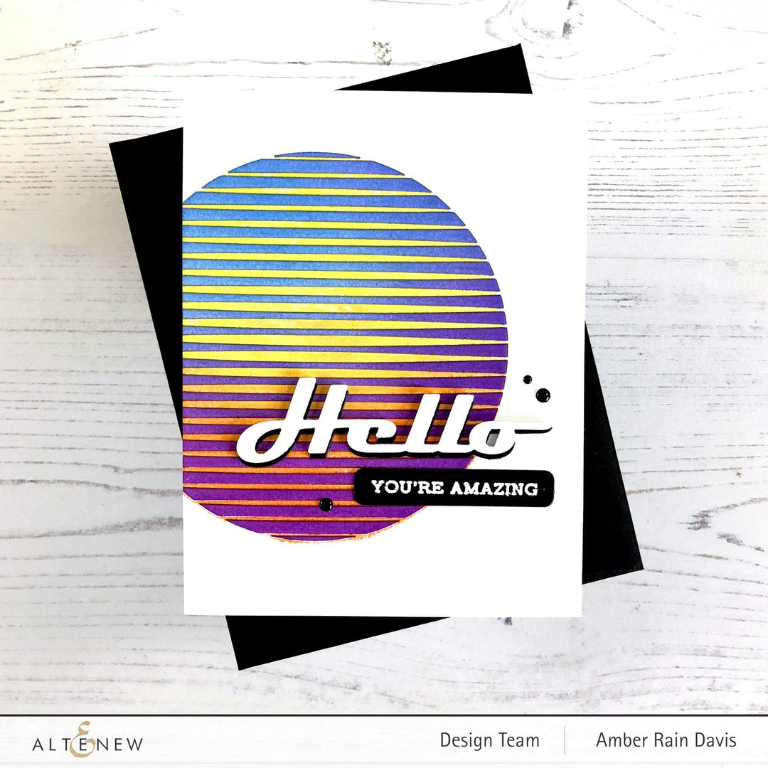 Photocentric Stencil Sphere Stencil