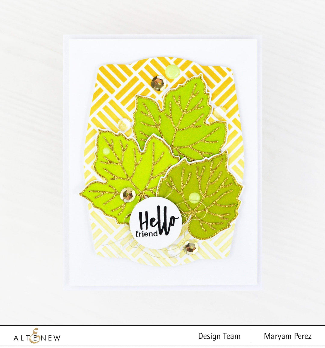 Photocentric Stencil Square Weave Pattern Stencil