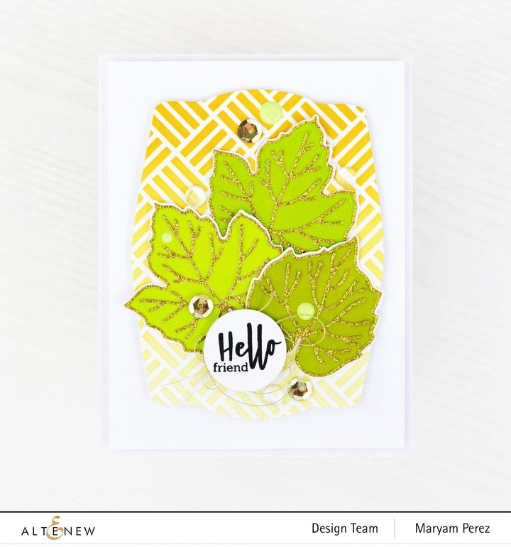 Photocentric Stencil Square Weave Pattern Stencil