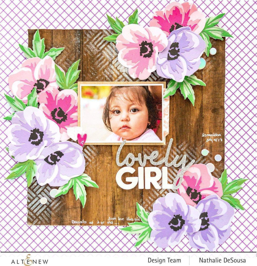 Photocentric Stencil Square Weave Pattern Stencil