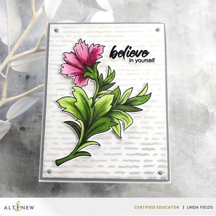 Squiggly Lines Background Stencil