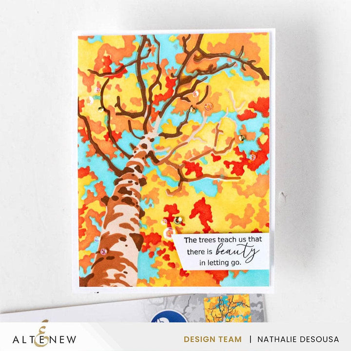 Stencil Art: Aspen Sky Layering Stencil Set (6 in 1)