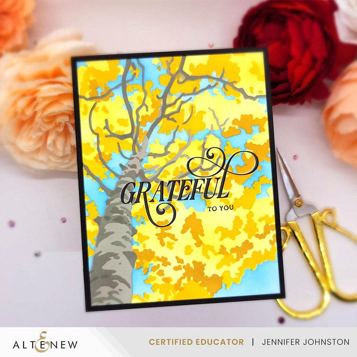Stencil Art: Aspen Sky Layering Stencil Set (6 in 1)