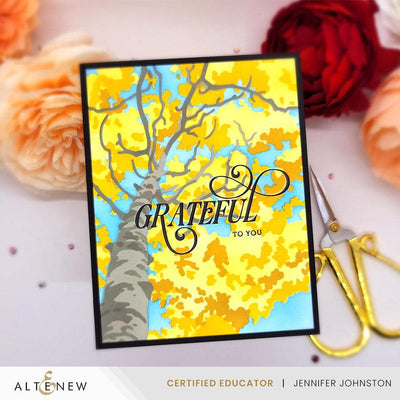 Stencil Art: Aspen Sky Layering Stencil Set (6 in 1)