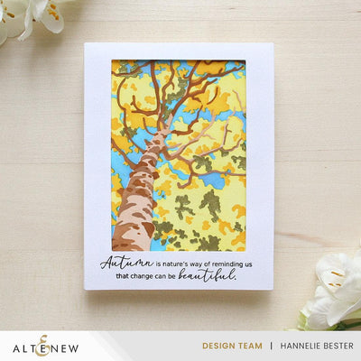 Stencil Art: Aspen Sky Layering Stencil Set (6 in 1)
