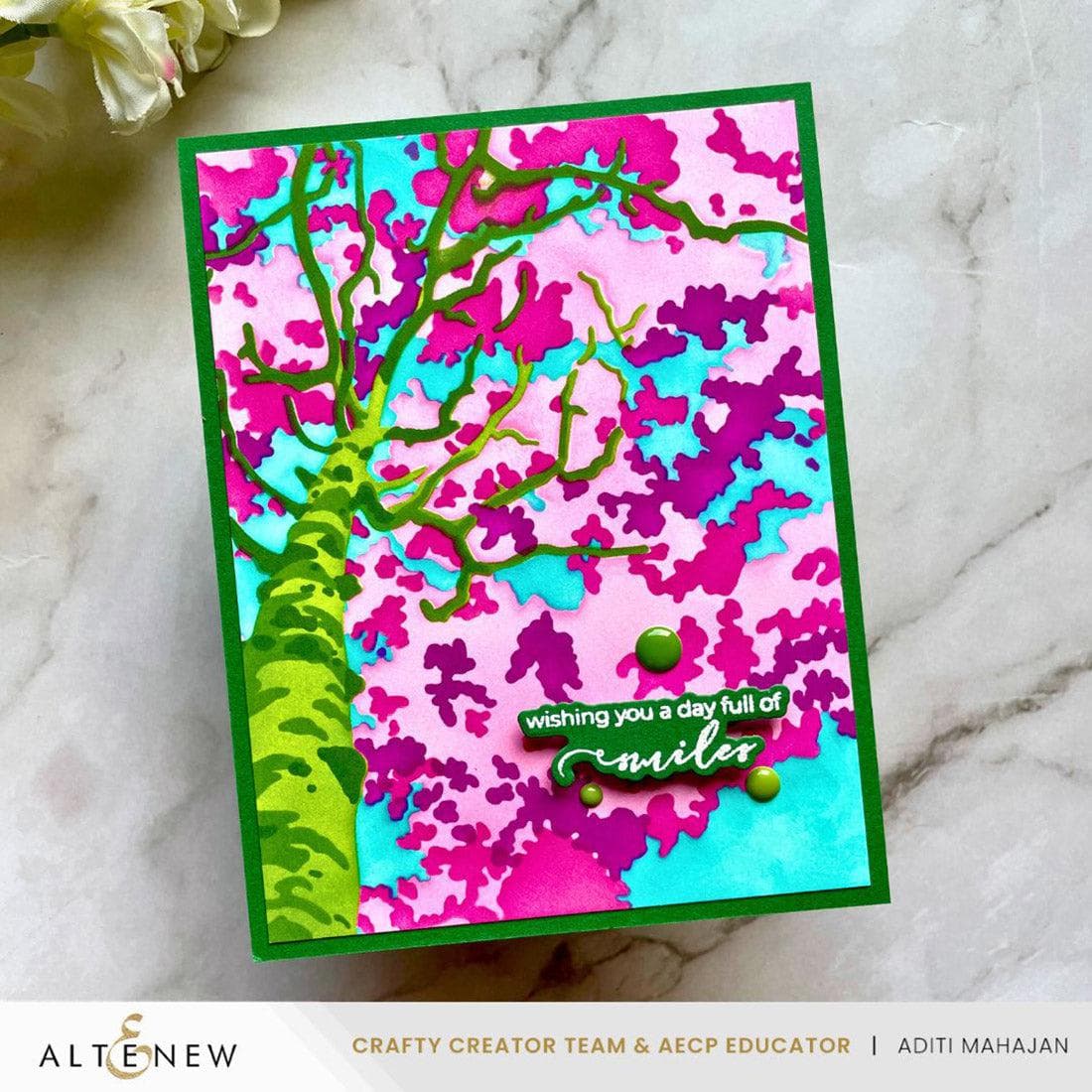 Stencil Art: Aspen Sky Layering Stencil Set (6 in 1)