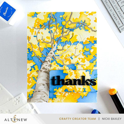 Stencil Art: Aspen Sky Layering Stencil Set (6 in 1)