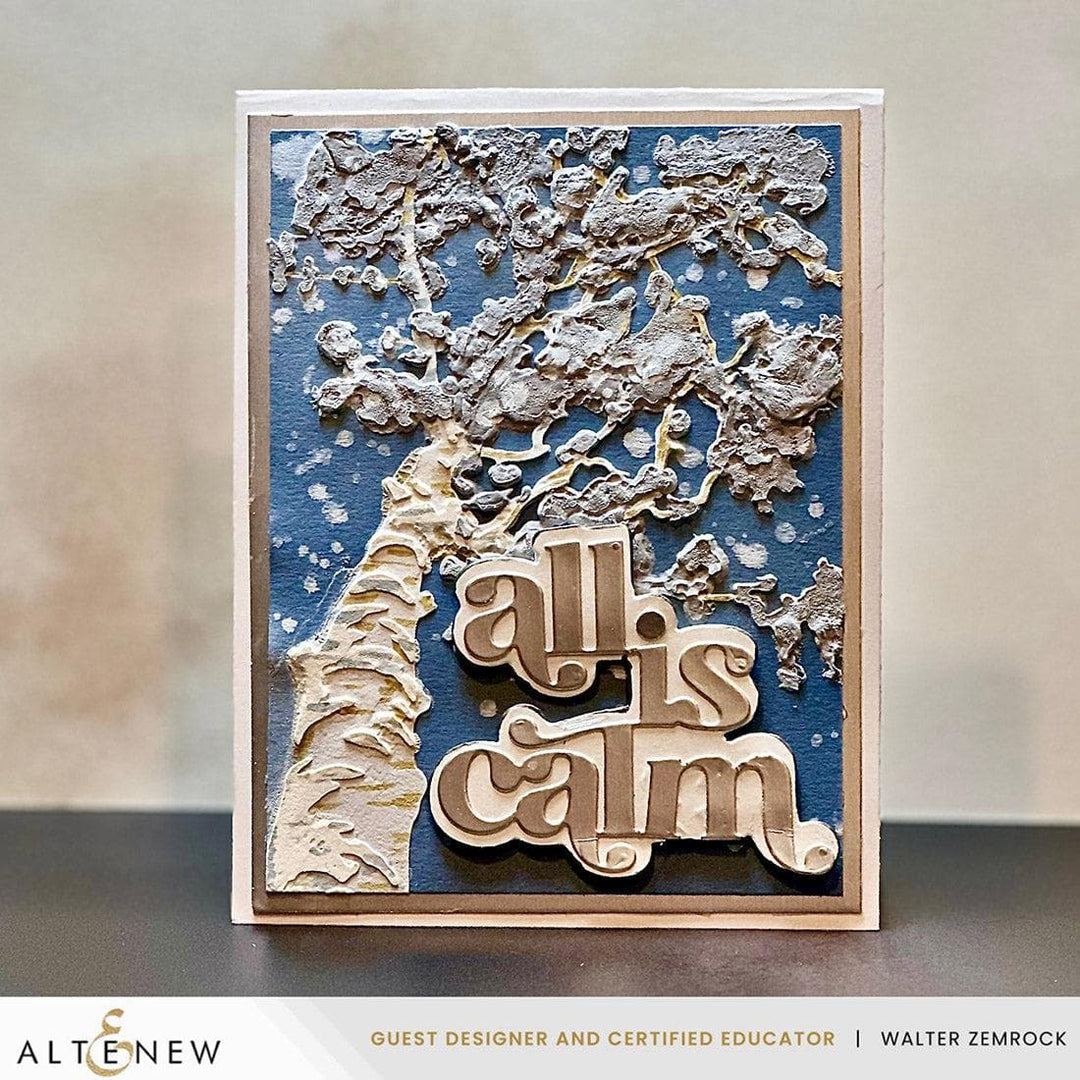 Stencil Art: Aspen Sky Layering Stencil Set (6 in 1)