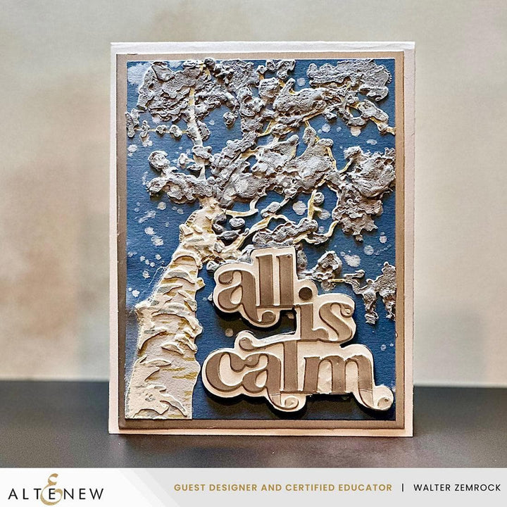 Stencil Art: Aspen Sky Layering Stencil Set (6 in 1)