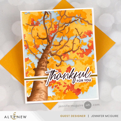 Stencil Art: Aspen Sky Layering Stencil Set (6 in 1)