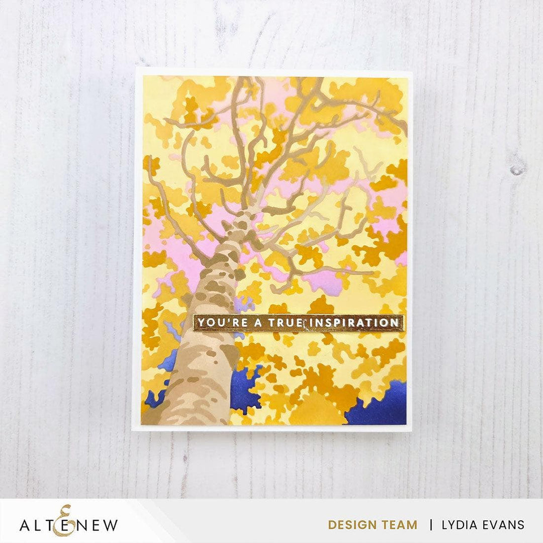 Stencil Art: Aspen Sky Layering Stencil Set (6 in 1)