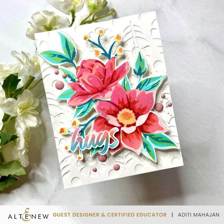 Stencil Art: Charming Delight Layering Stencil Set (6 in 1)