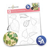 Stencil Art: Flourishing Vines Layering Stencil Set (6 in 1)