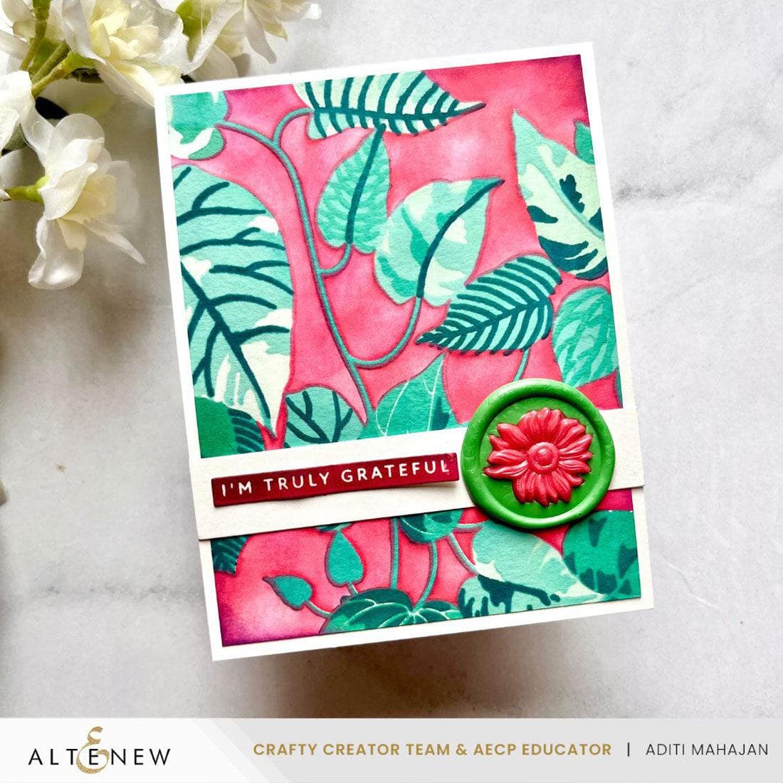 Stencil Art: Flourishing Vines Layering Stencil Set (6 in 1)