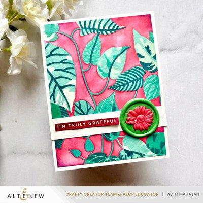 Stencil Art: Flourishing Vines Layering Stencil Set (6 in 1)