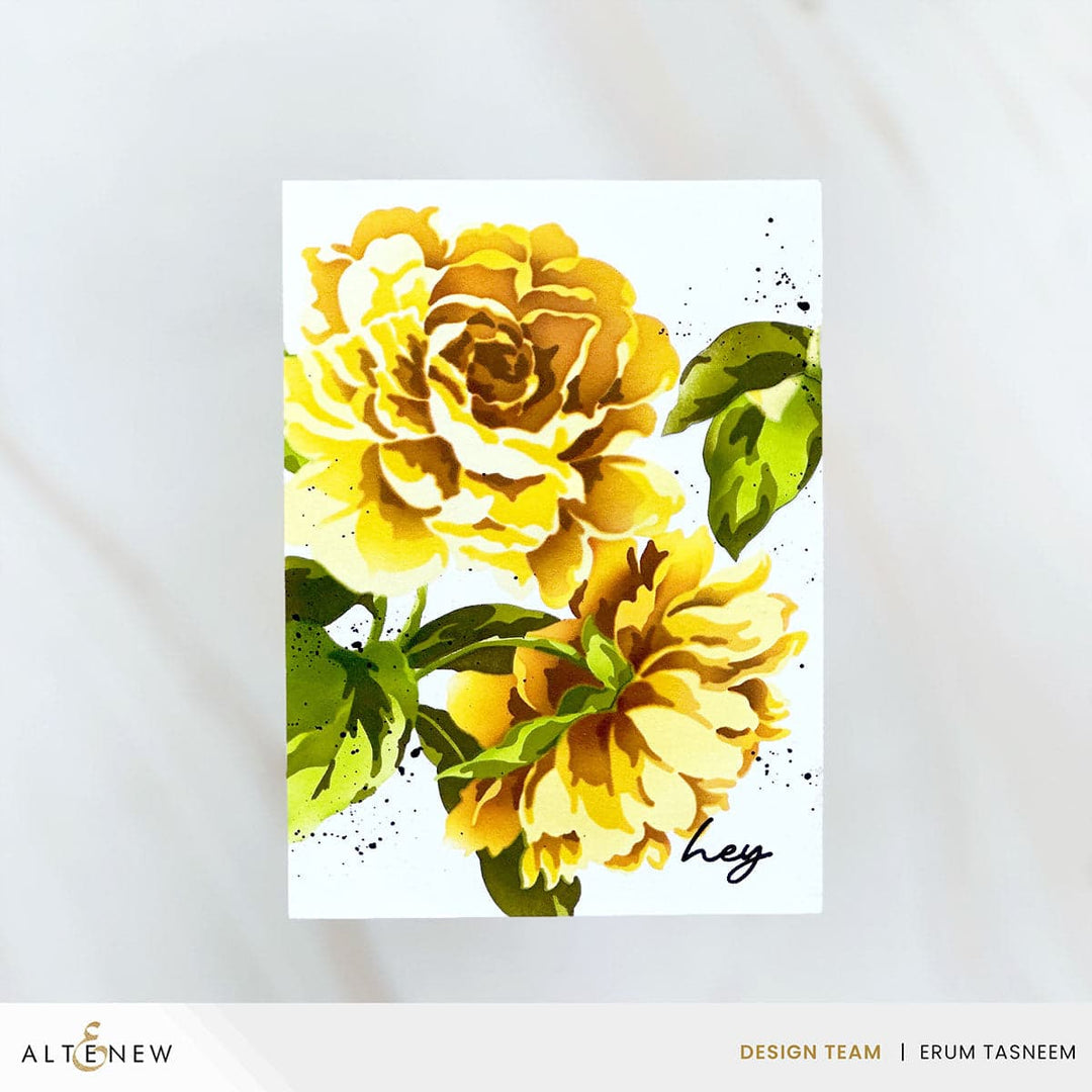 Stencil Art: Majestic Roses Layering Stencil Set (7 in 1)