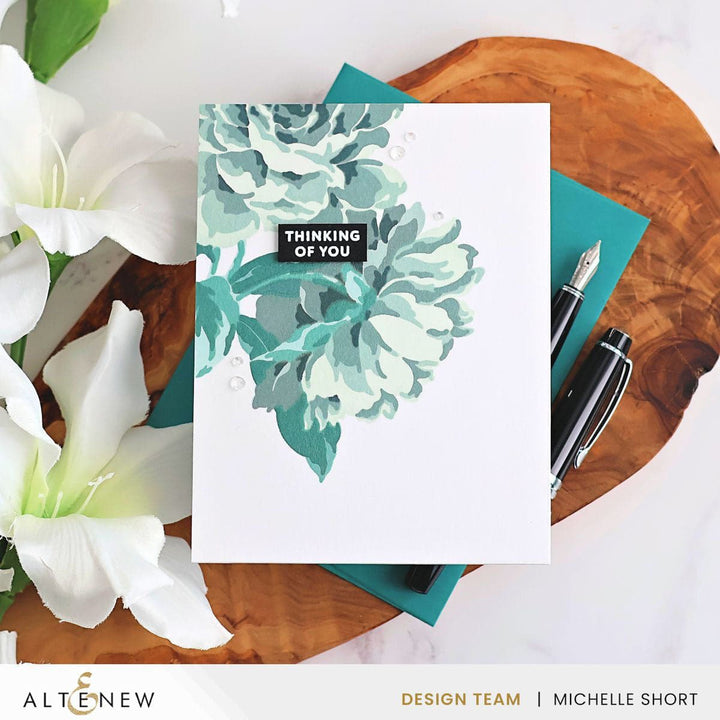 Stencil Art: Majestic Roses Layering Stencil Set (7 in 1)