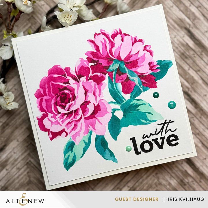 Stencil Art: Majestic Roses Layering Stencil Set (7 in 1)