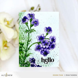 Stencil Art: Painted Geraniums Layering Stencil Set (6 in 1)