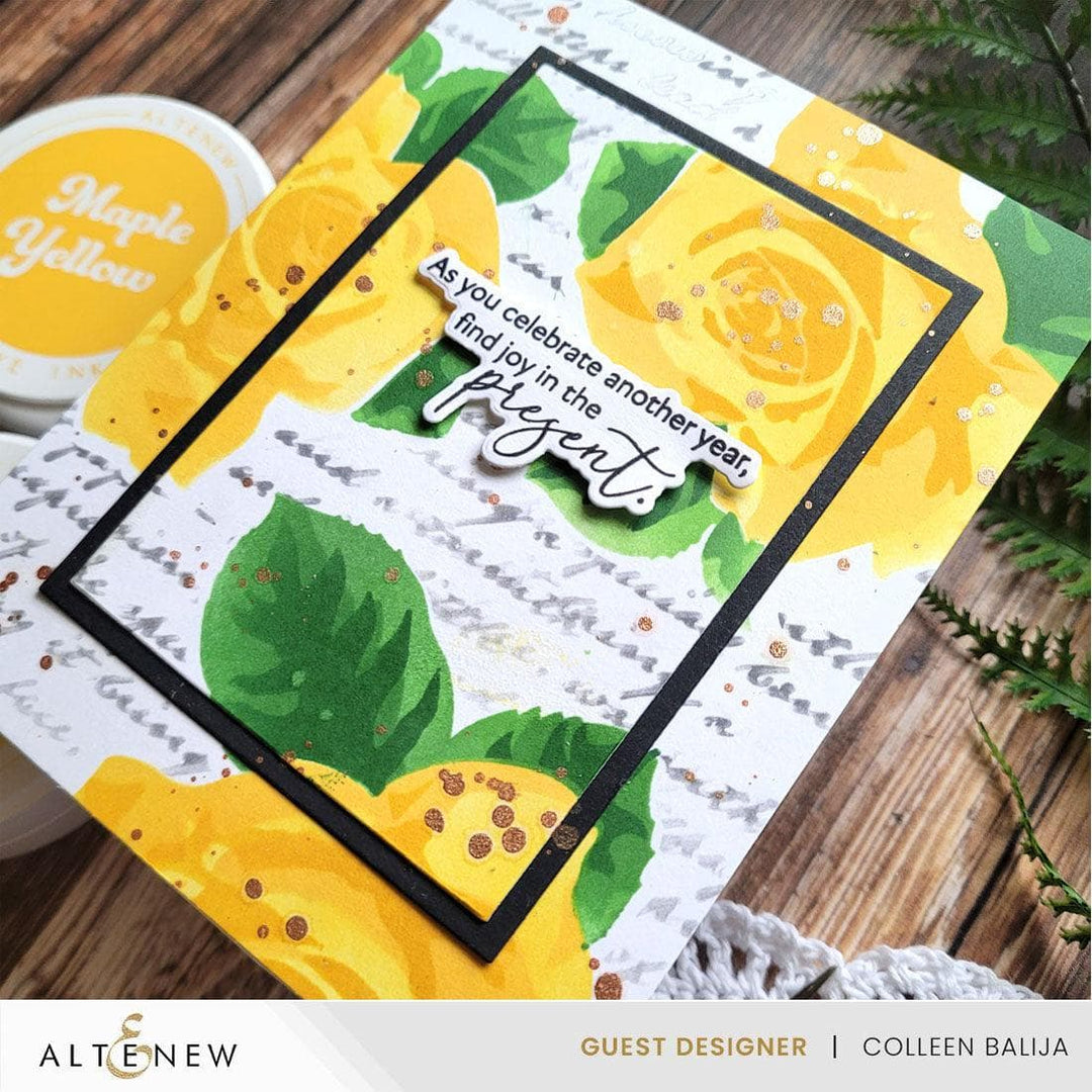 Stencil Art: Romantic Roses Layering Stencil Set (6 in 1)